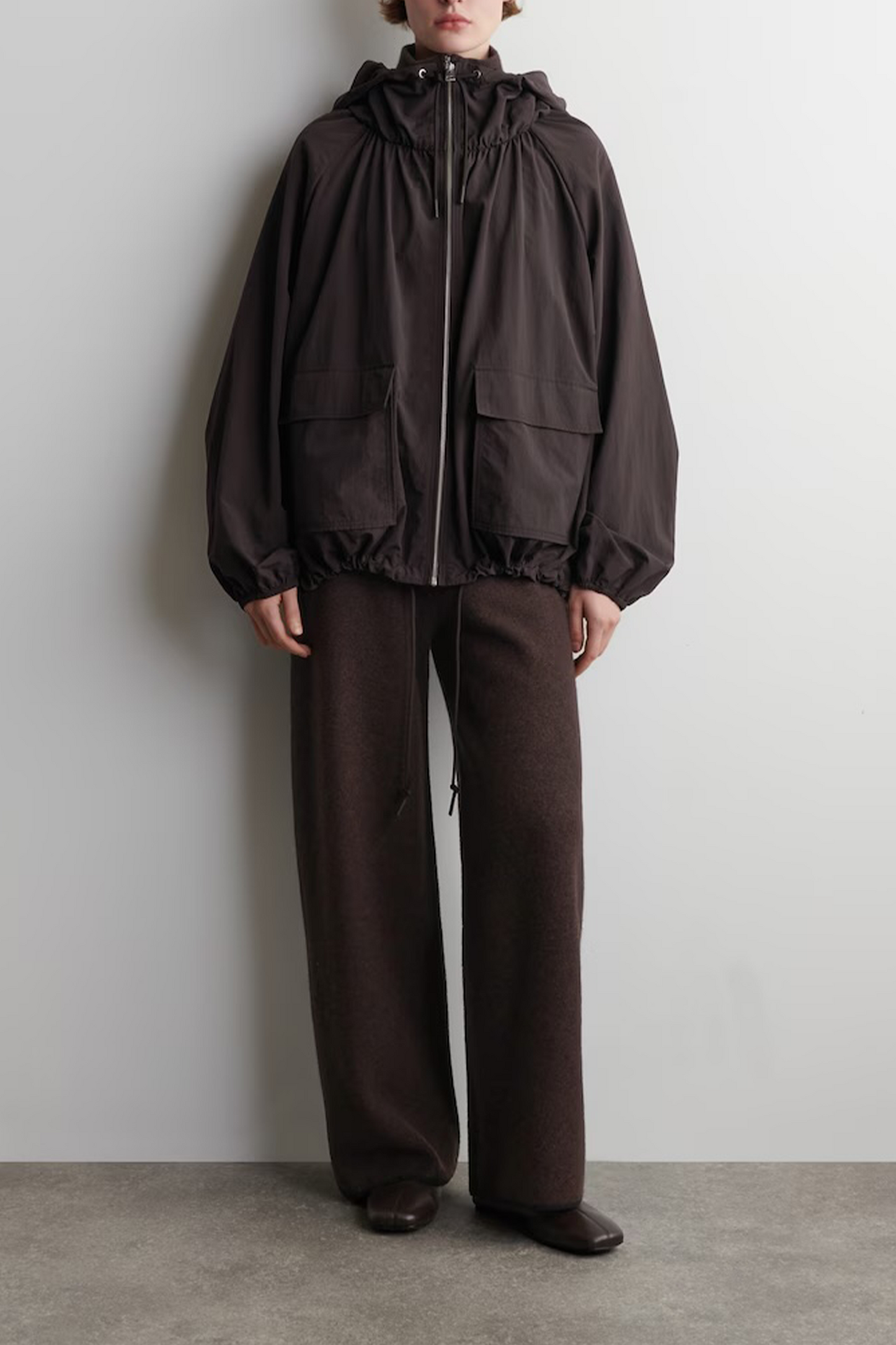 Technical Hooded Parka Jacket