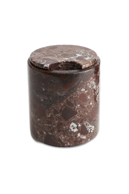 Pavel Red Marble Ice Bucket