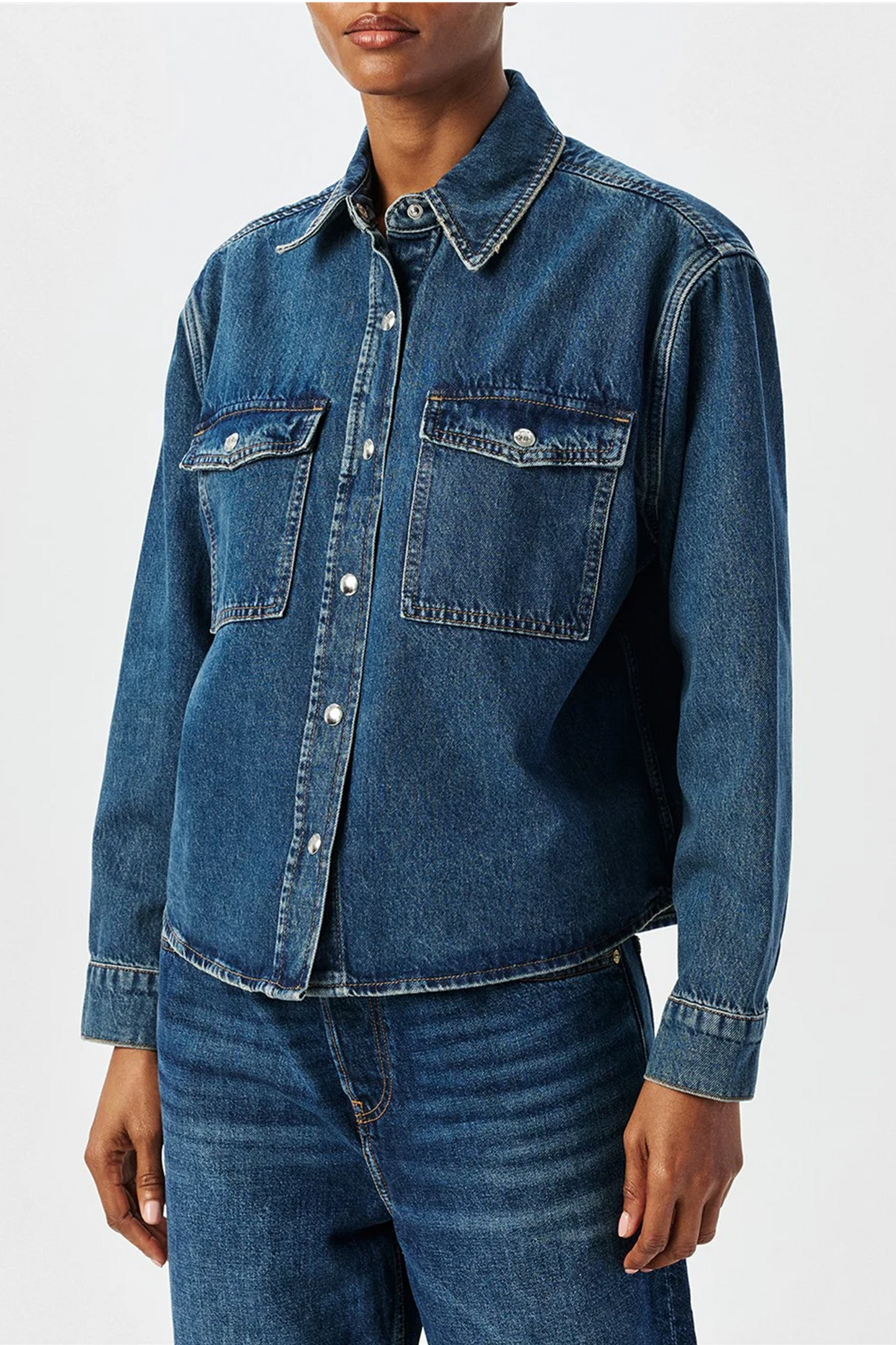 Paxton Long-sleeve Relaxed-fit Denim Shirt