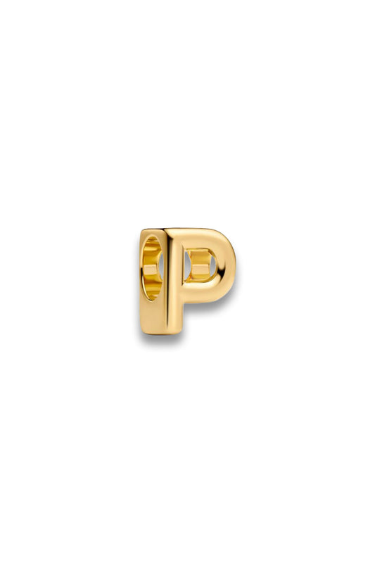 Letter P Alphabet Charm