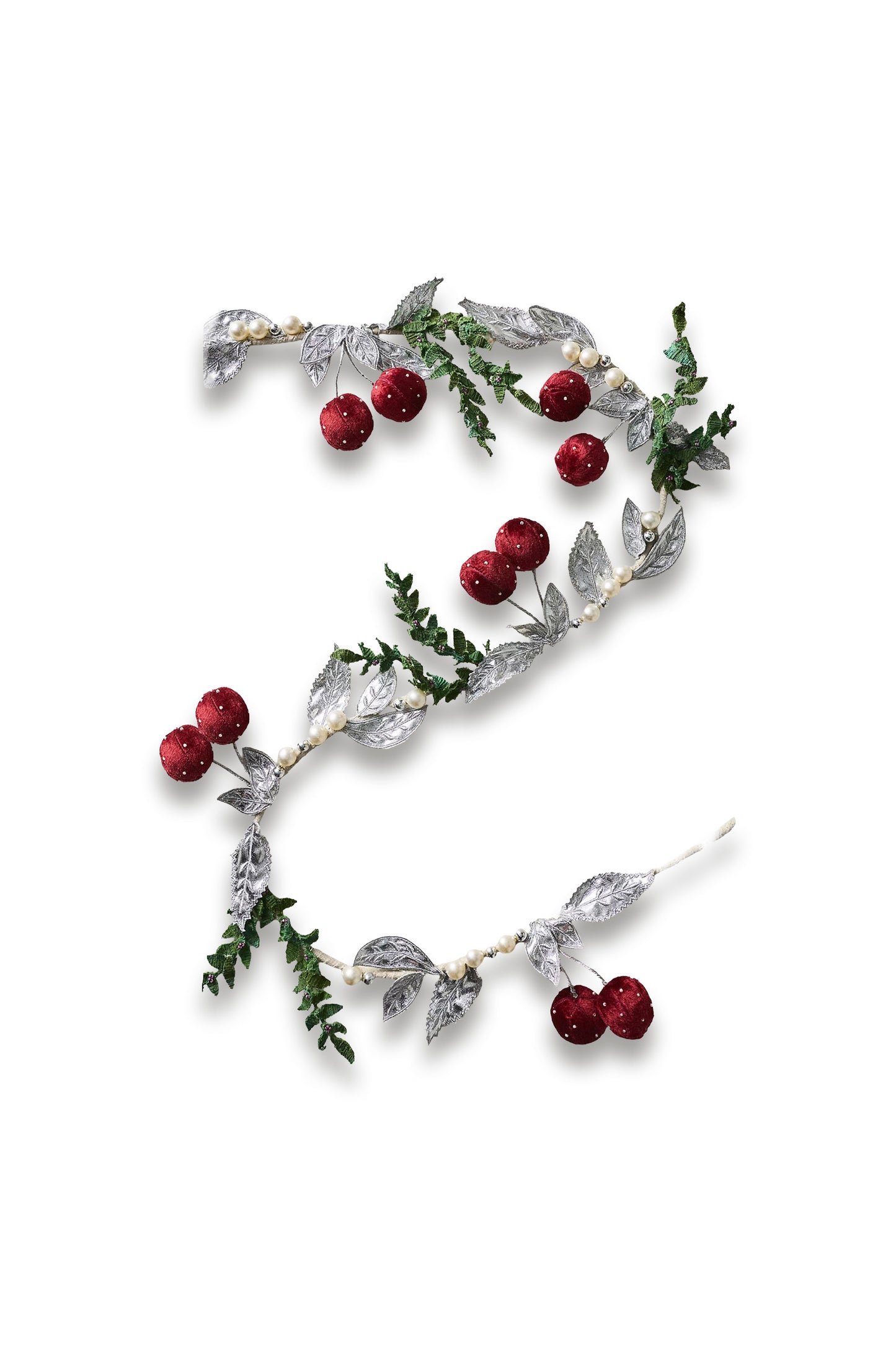 Pearled Cherry Garland