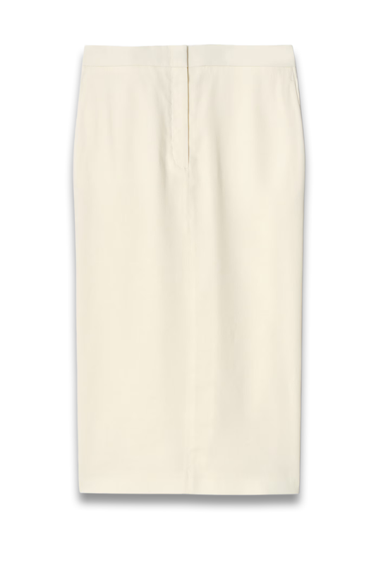Tailored Linen Pencil Skirt