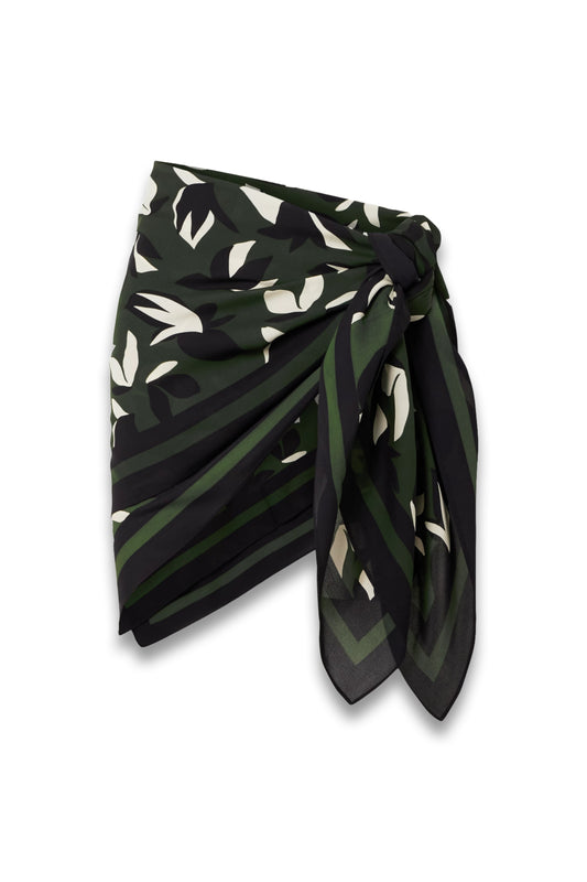 Printed Silk Georgette Pareo