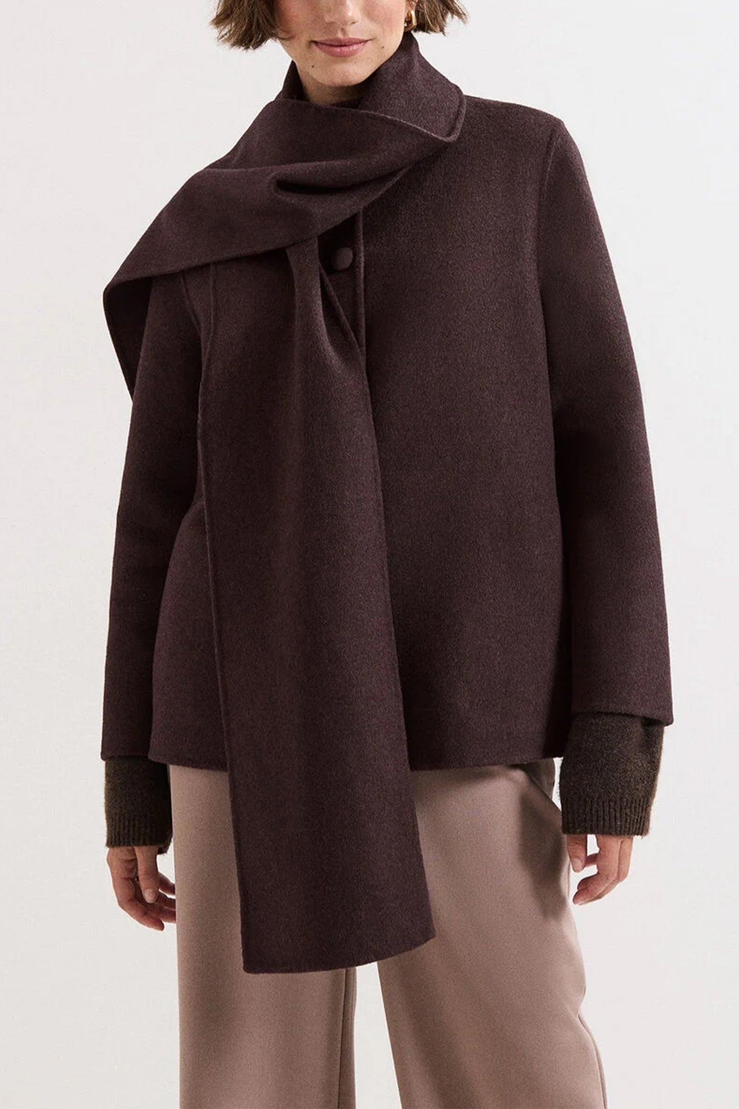 Kaja Scarf Coat
