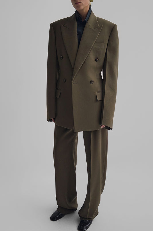 Structured Shoulder Tailored Jacket