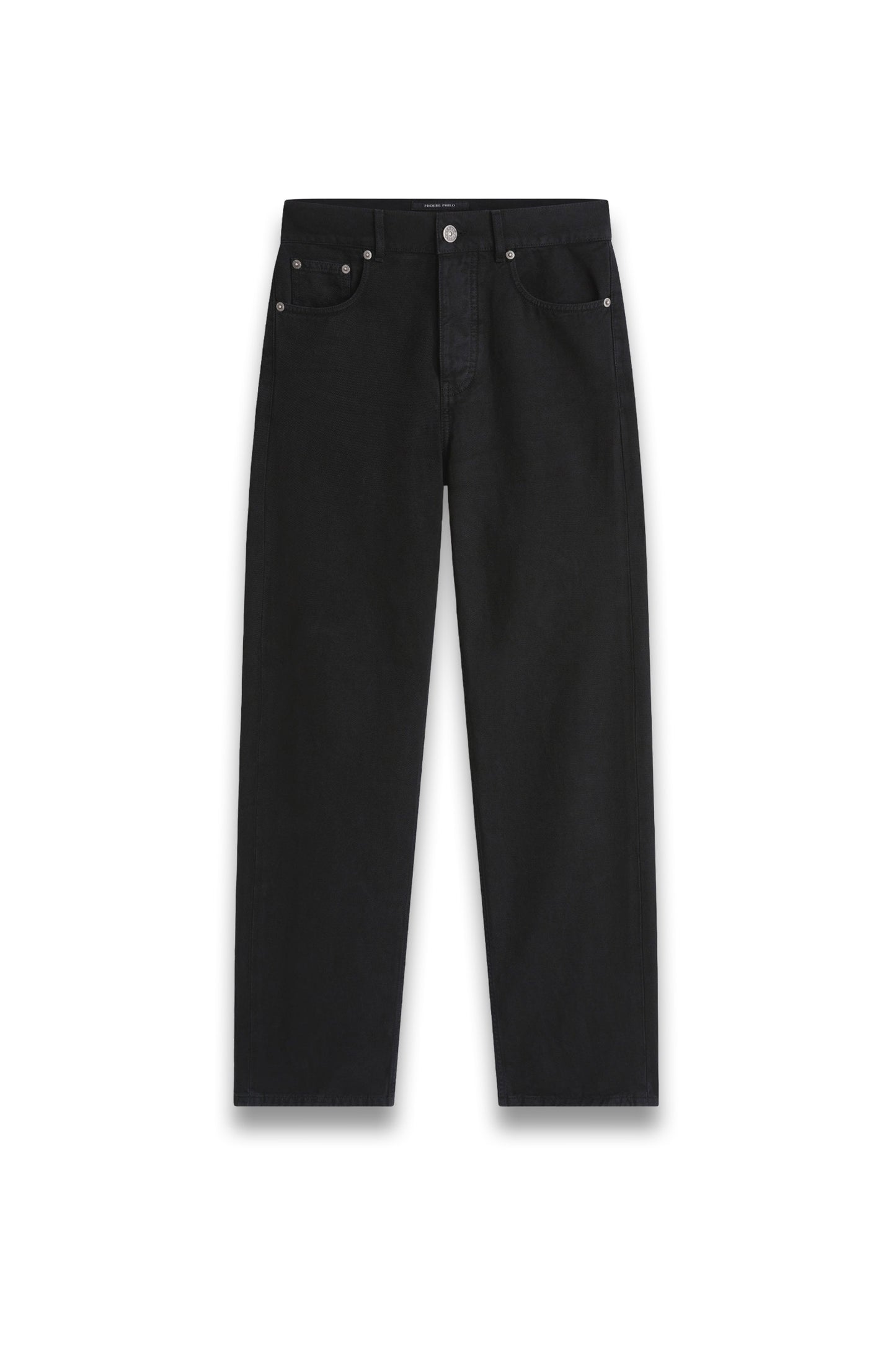 Classic Jeans in Black Cotton