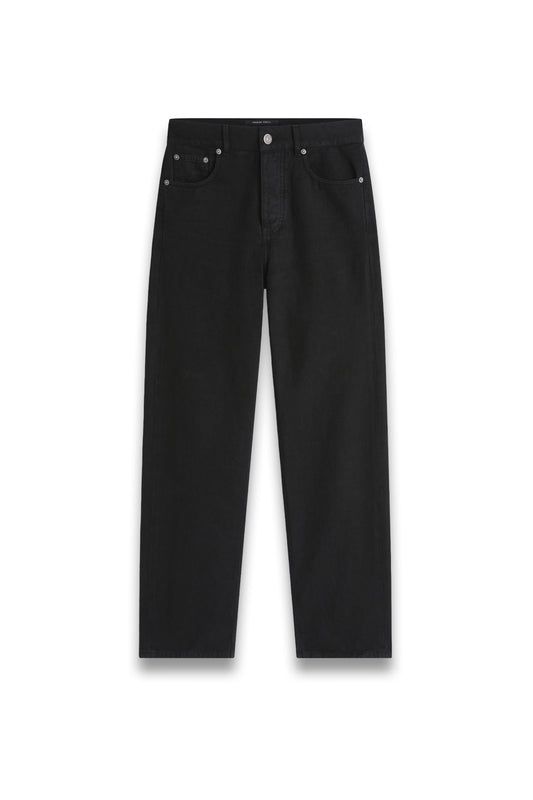 Classic Jeans in Black Cotton