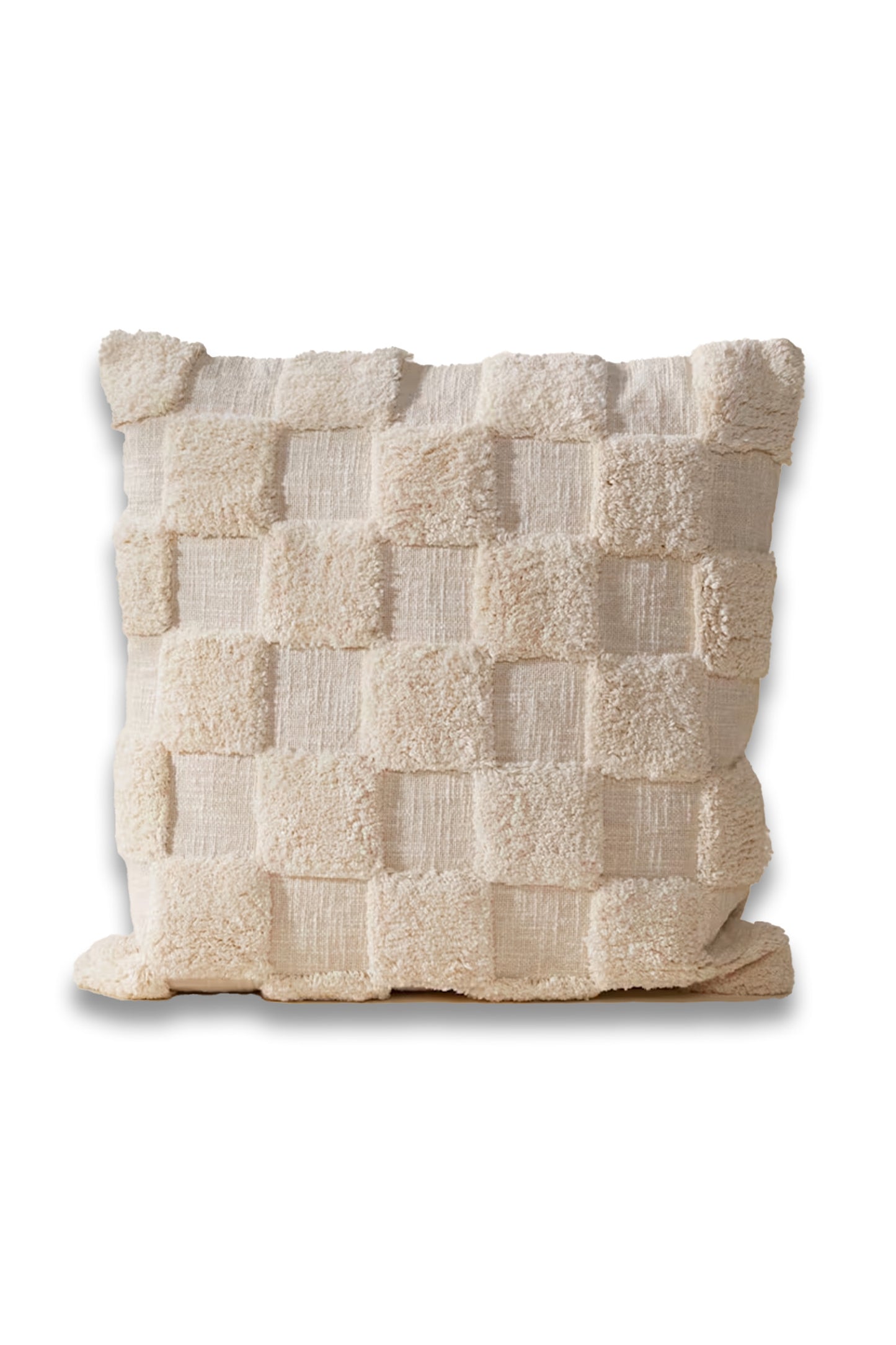 Calla Check Tufted Cushion