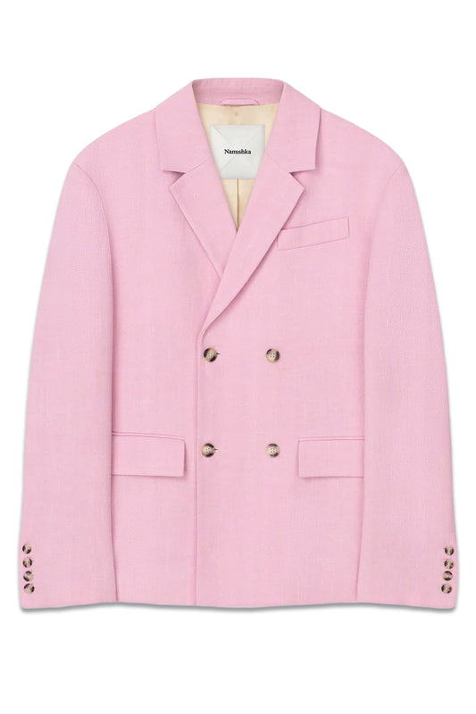 Luxton Silk Viscose Tweed Blazer