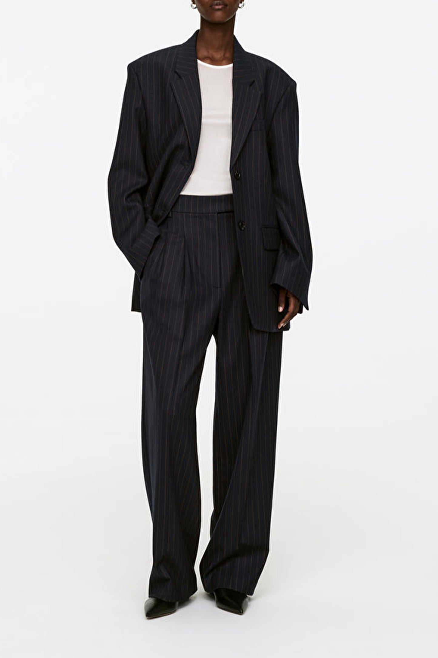 Relaxed Pleat Trousers