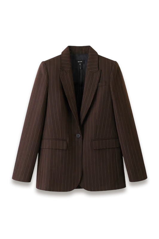 Sharp Shoulder Blazer