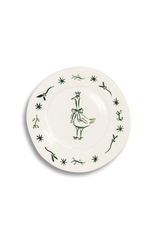 Nina Fuga Goose Dinner Plate