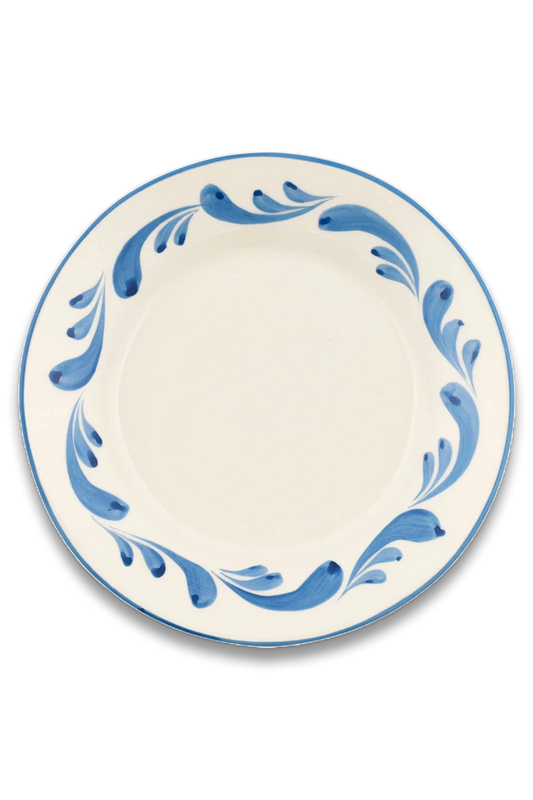 Celia Dinner Plate, Denim Blue