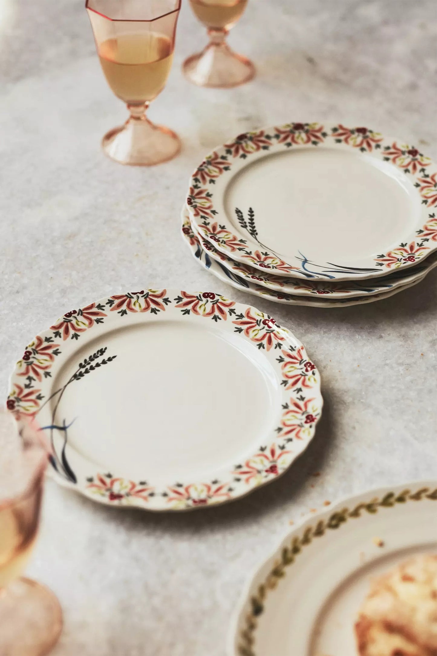 Mimi Thorisson for Anthropologie Italian Hours Side Plates, Set of 4