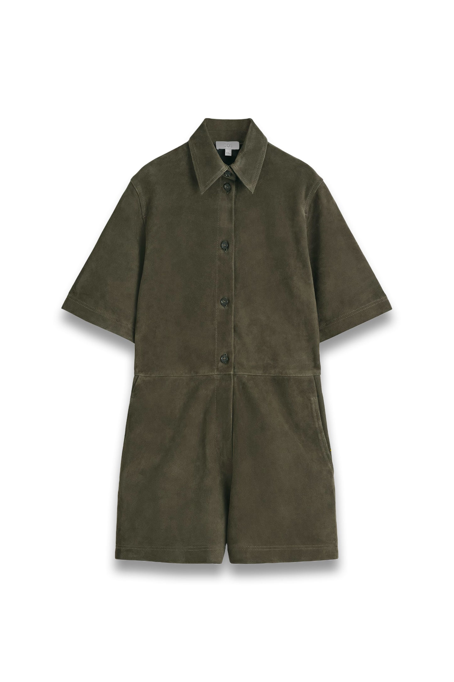 Suede Playsuit