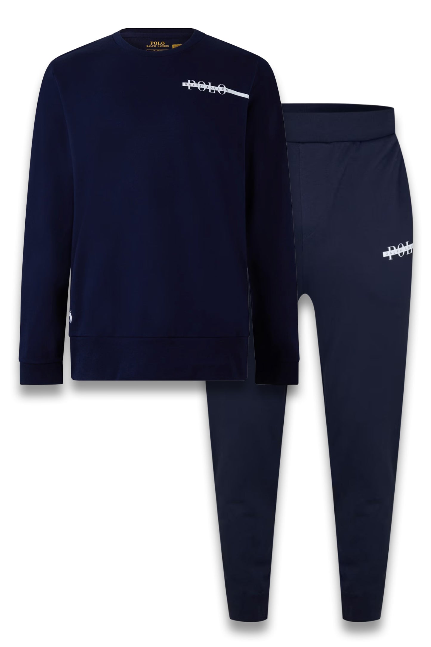 Block Logo Sweatshirt and Joggers