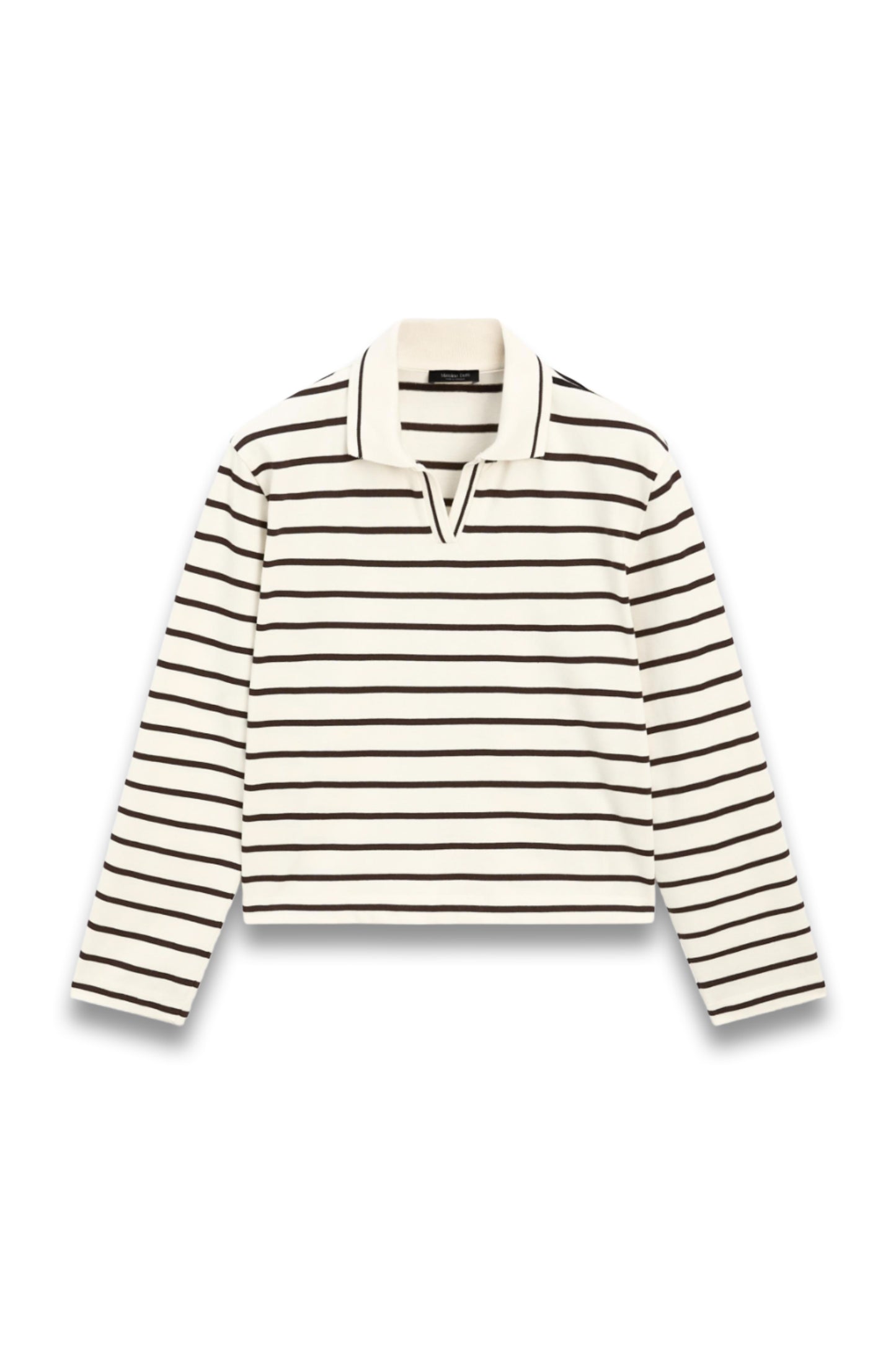 100% Cotton Striped Polo Shirt