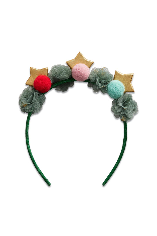 Star Pom Pom Headband