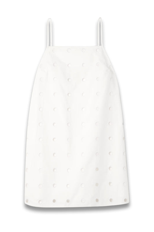 Peggy Broderie Anglaise Cotton-Poplin Mini Dress
