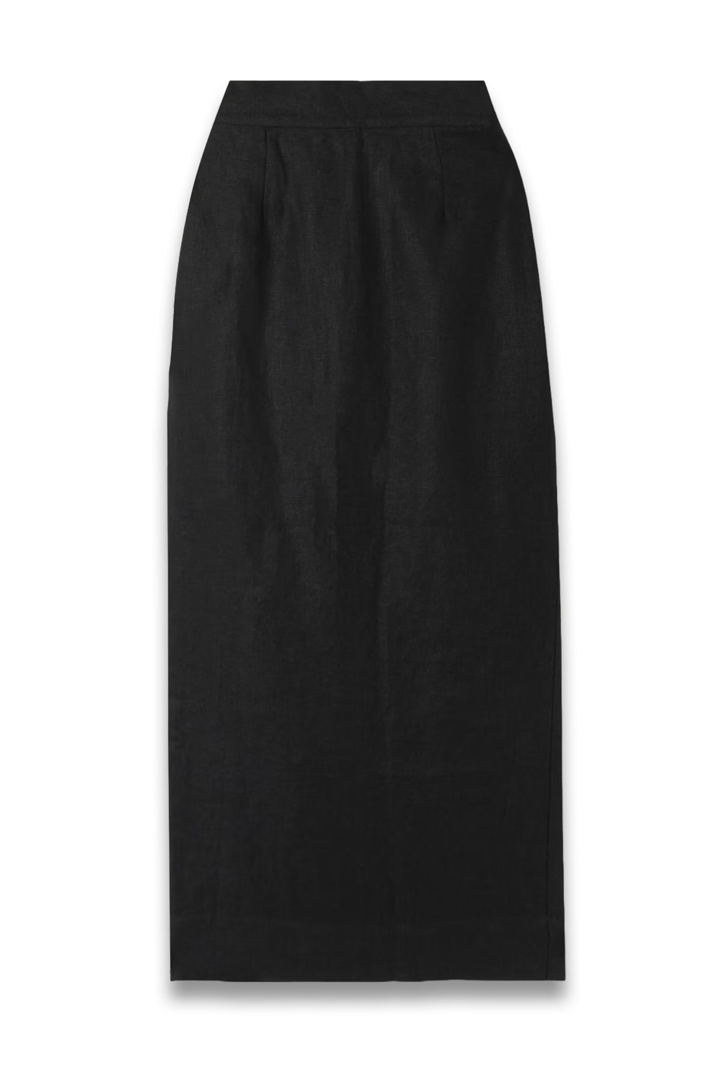 Emma Linen Midi Skirt