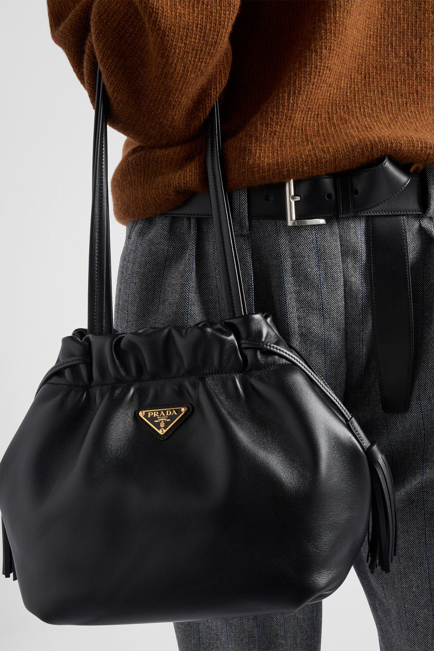 Nappa Leather Shoulder Bag