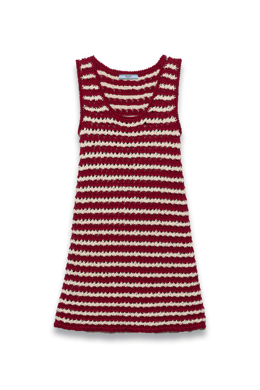 Cotton Crochet Mini-dress