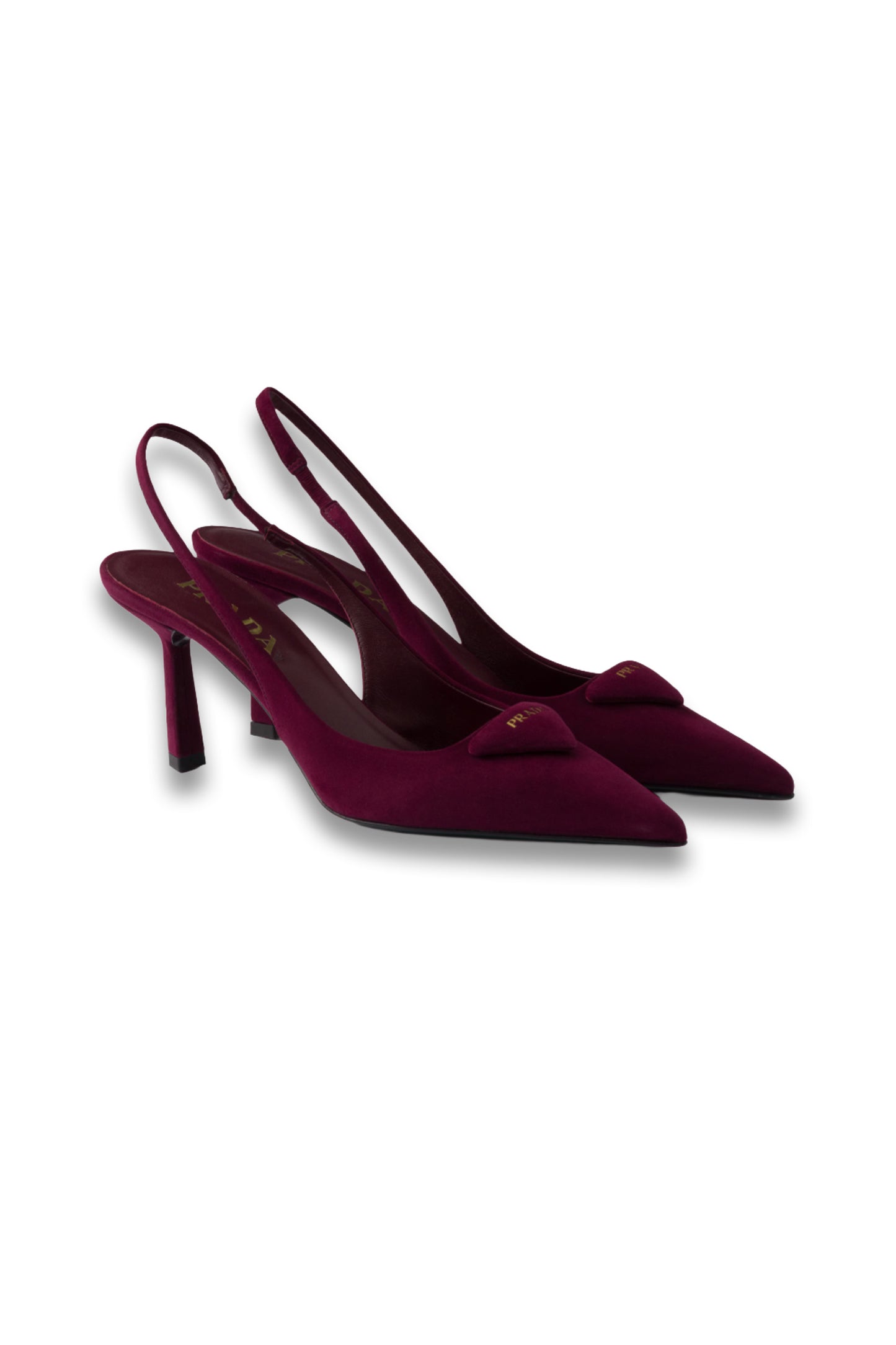Suede Slingback Pumps