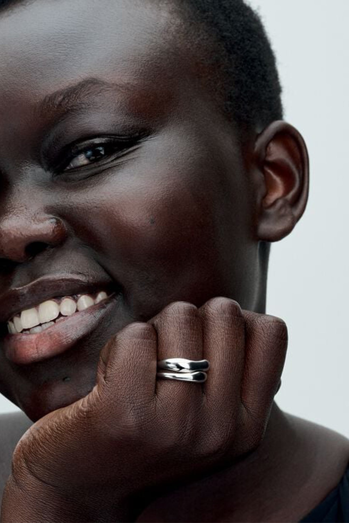 Organically Shaped Stacking Rings