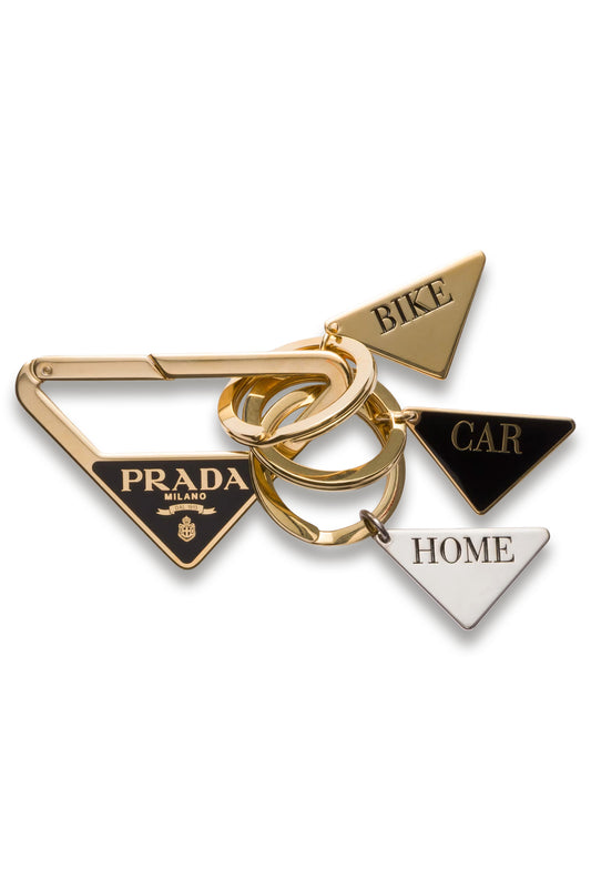Metal Triangle Keychain