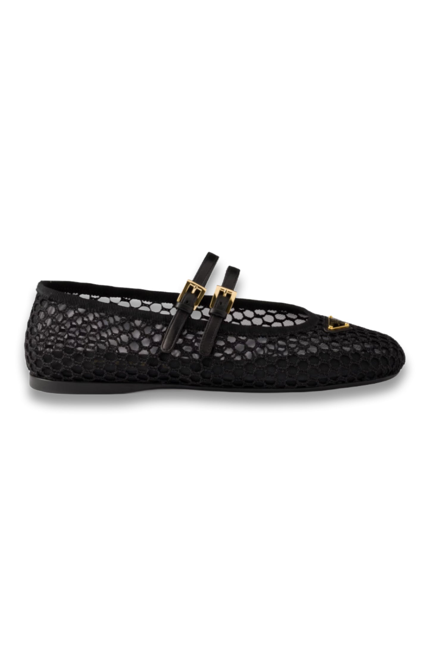 Mesh Fabric Ballerinas