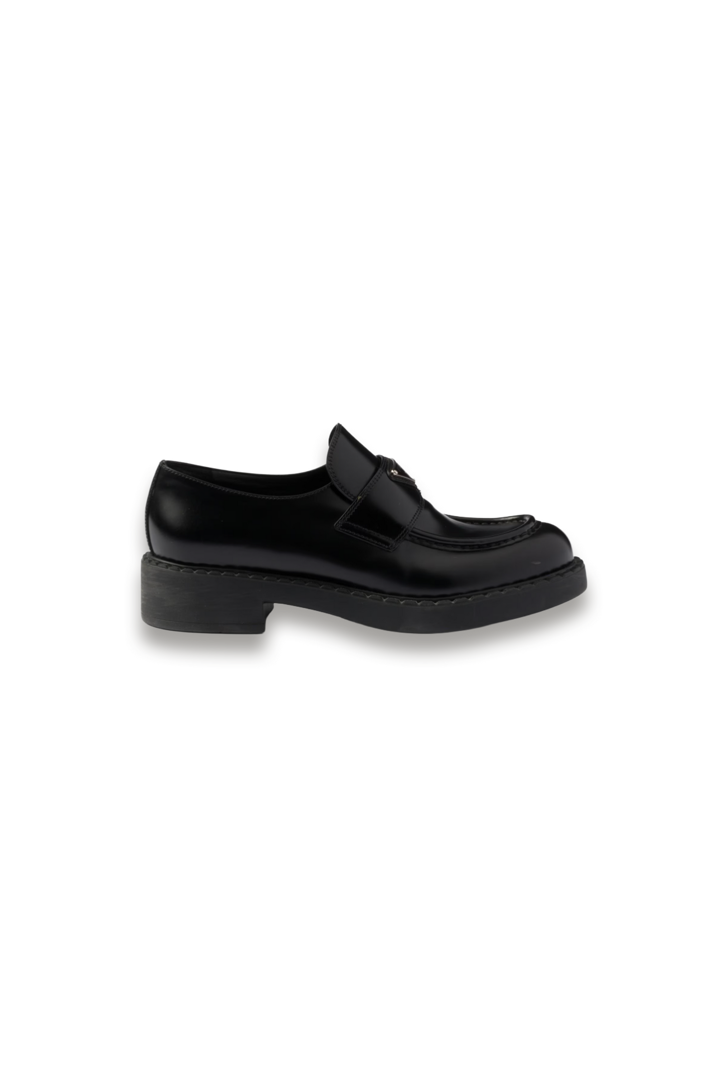 Chocolate Brushed Leather Loafers