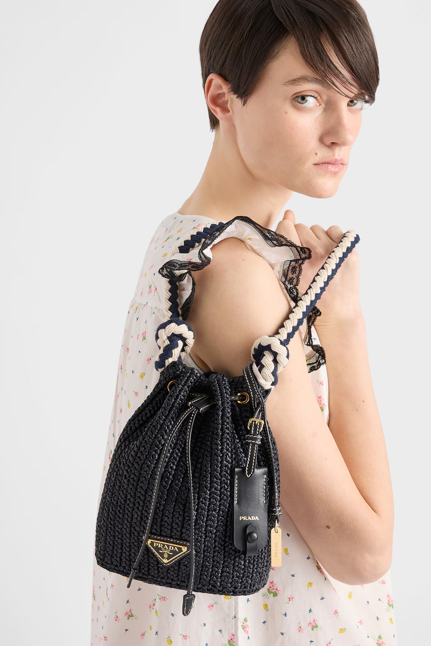 Crochet Mini Bucket Bag