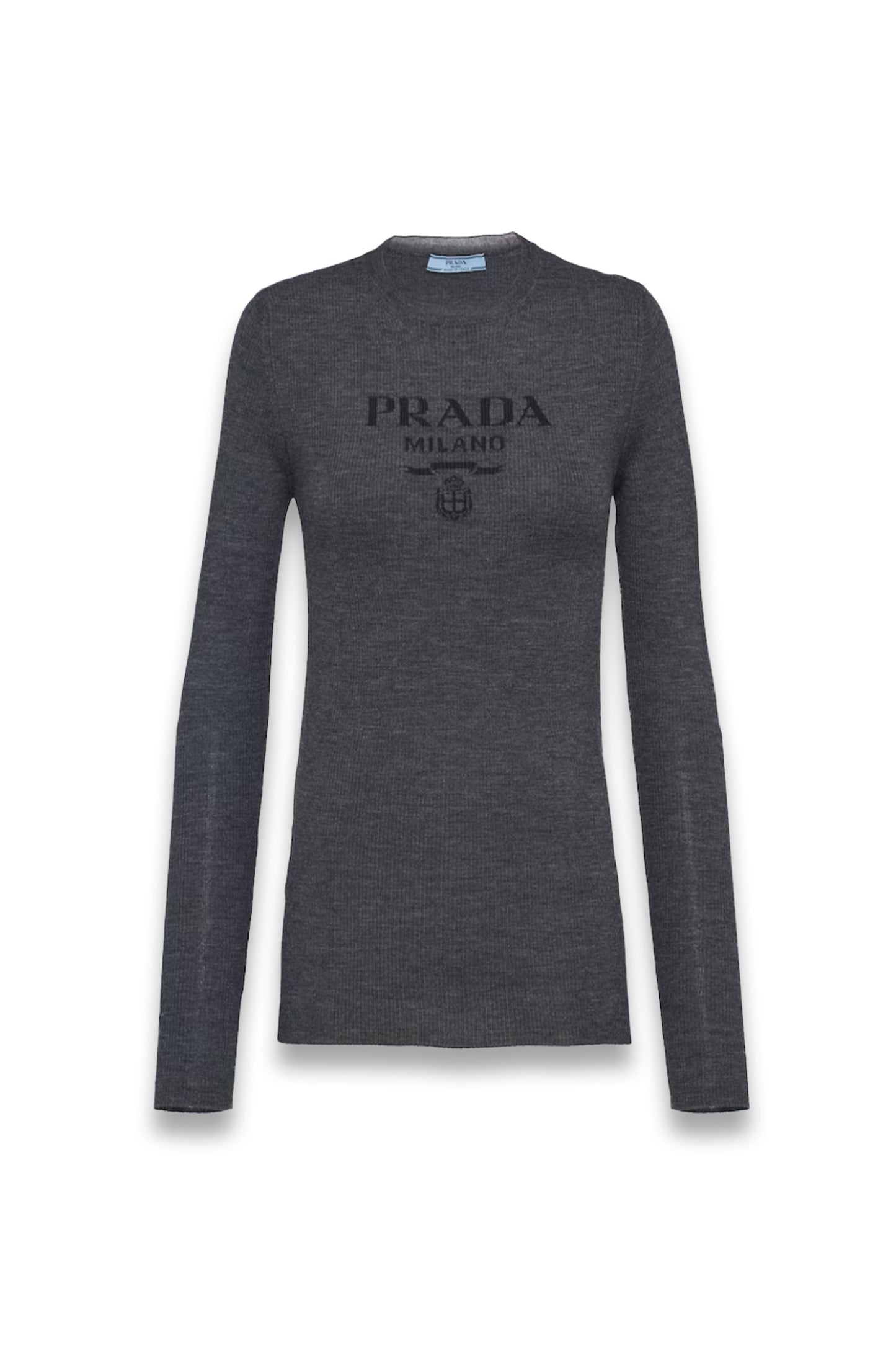 Superfine Wool Crew-neck Sweater