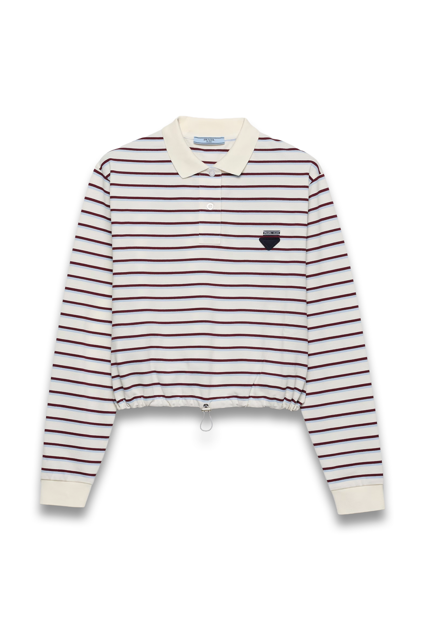Striped Piqué Polo Shirt