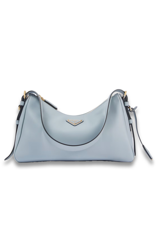 Prada Aimée Medium Leather Shoulder Bag