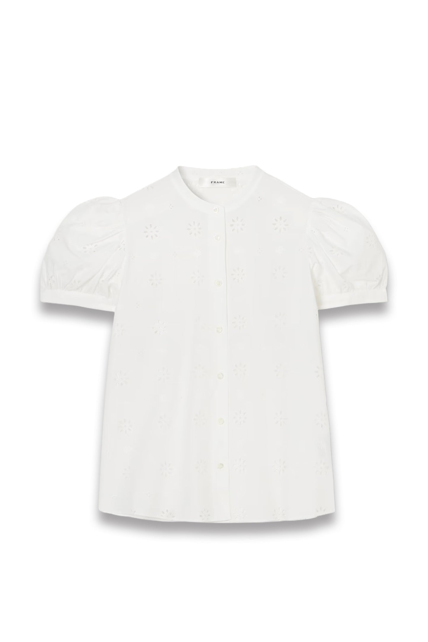 The Eyelet Broderie Anglaise Cotton Blouse