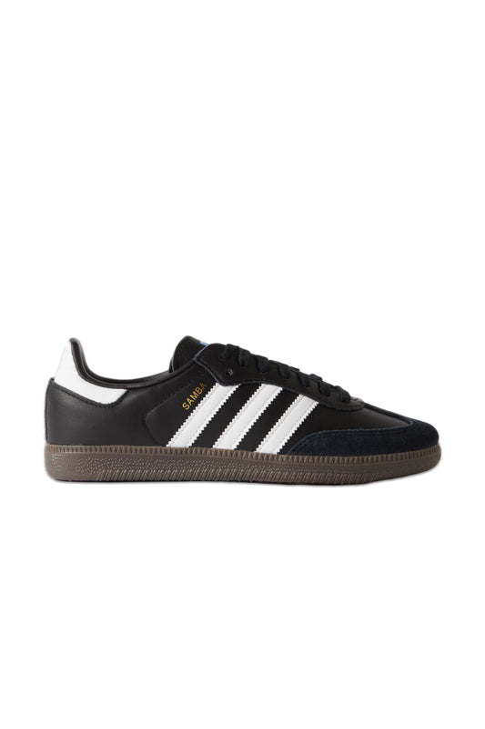 Samba OG Suede-Trimmed Leather Sneakers