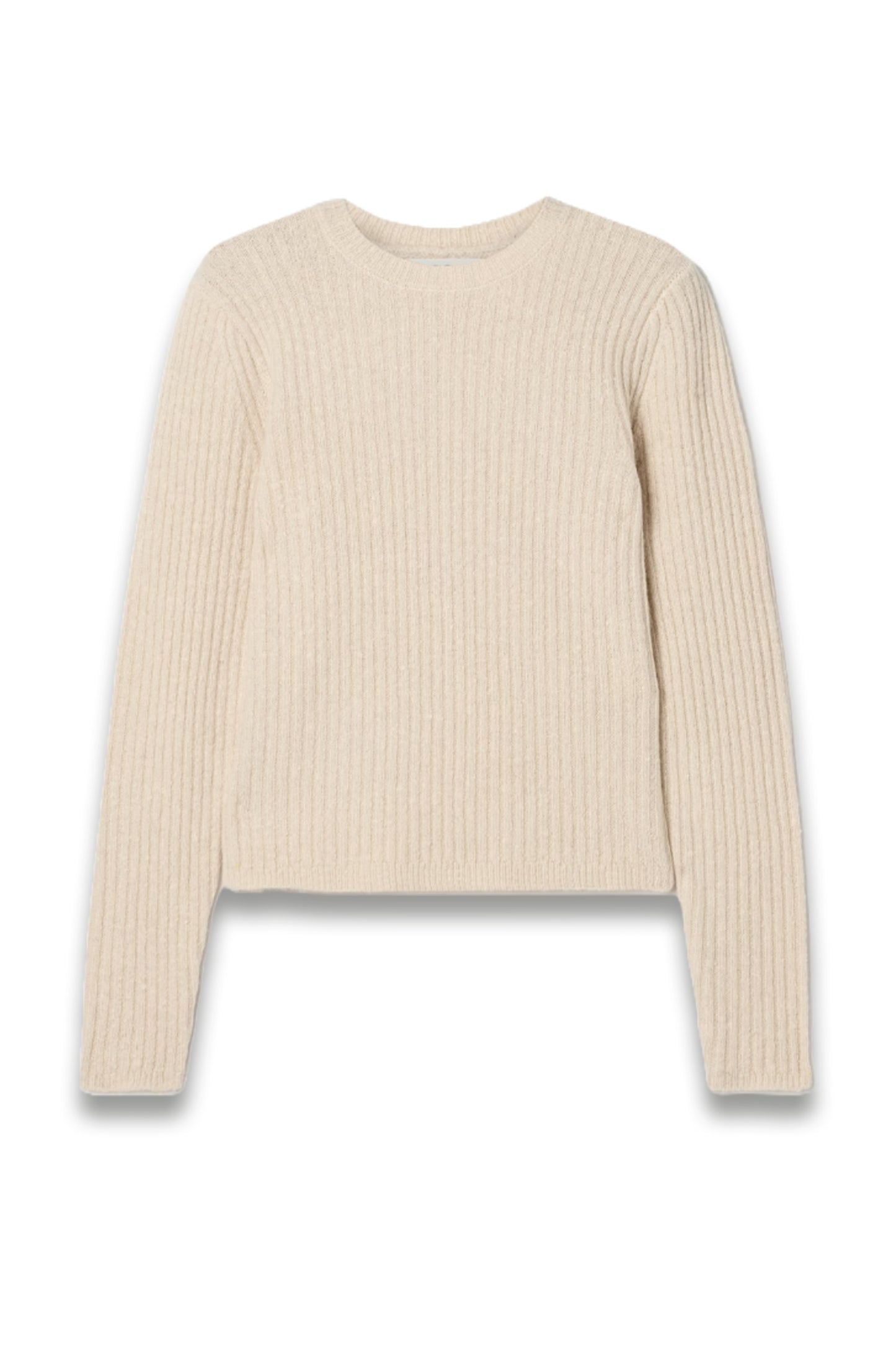 Ribbed Wool-Blend Sweater