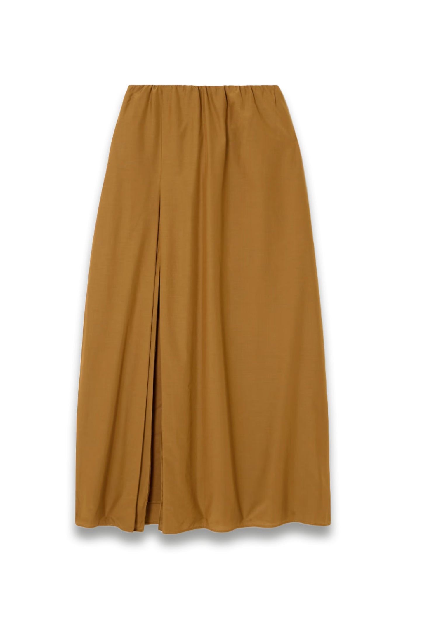 Carmen Cotton and Silk-Blend Voile Midi Skirt