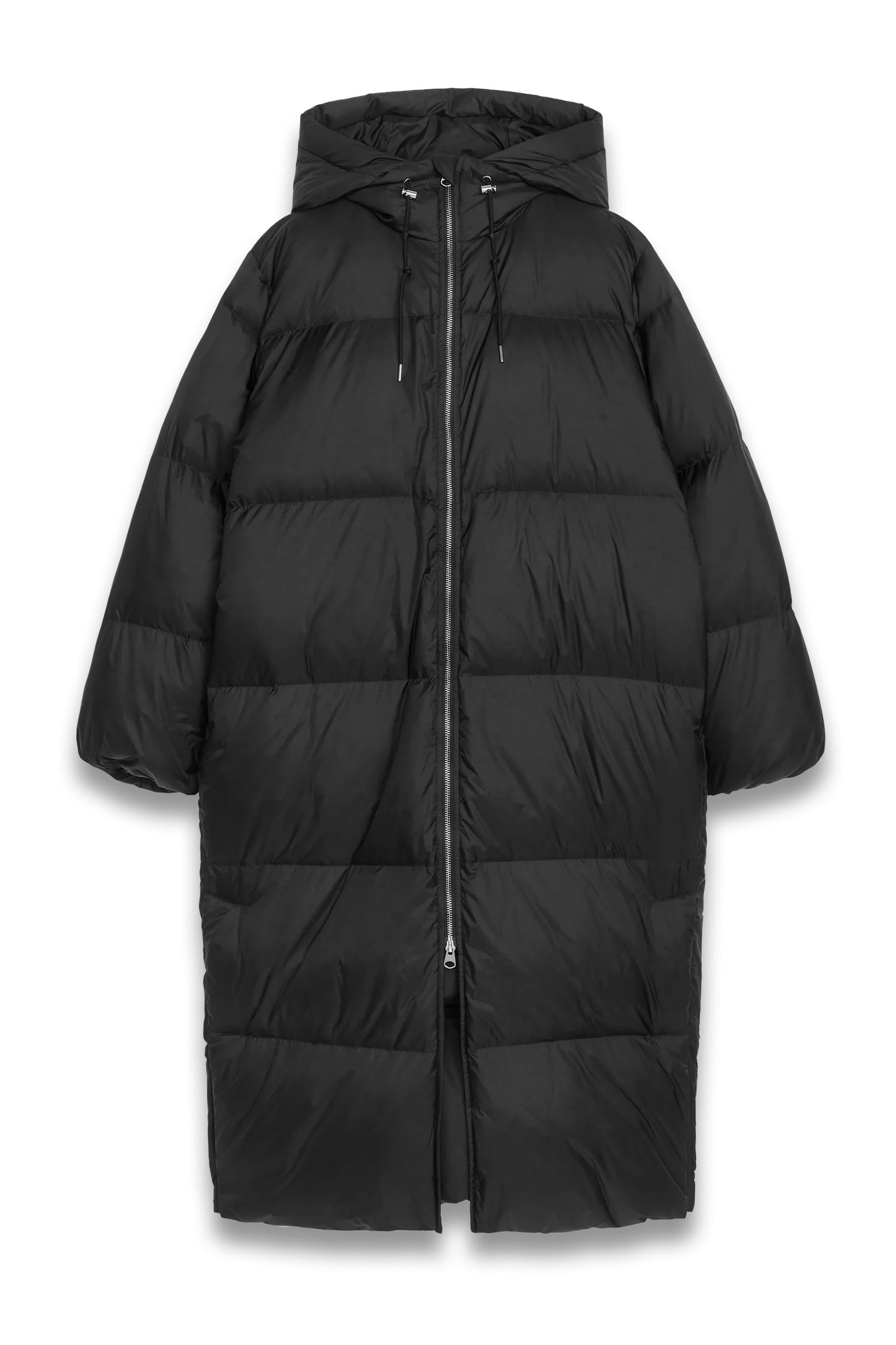 Upcycled Down Long Coat