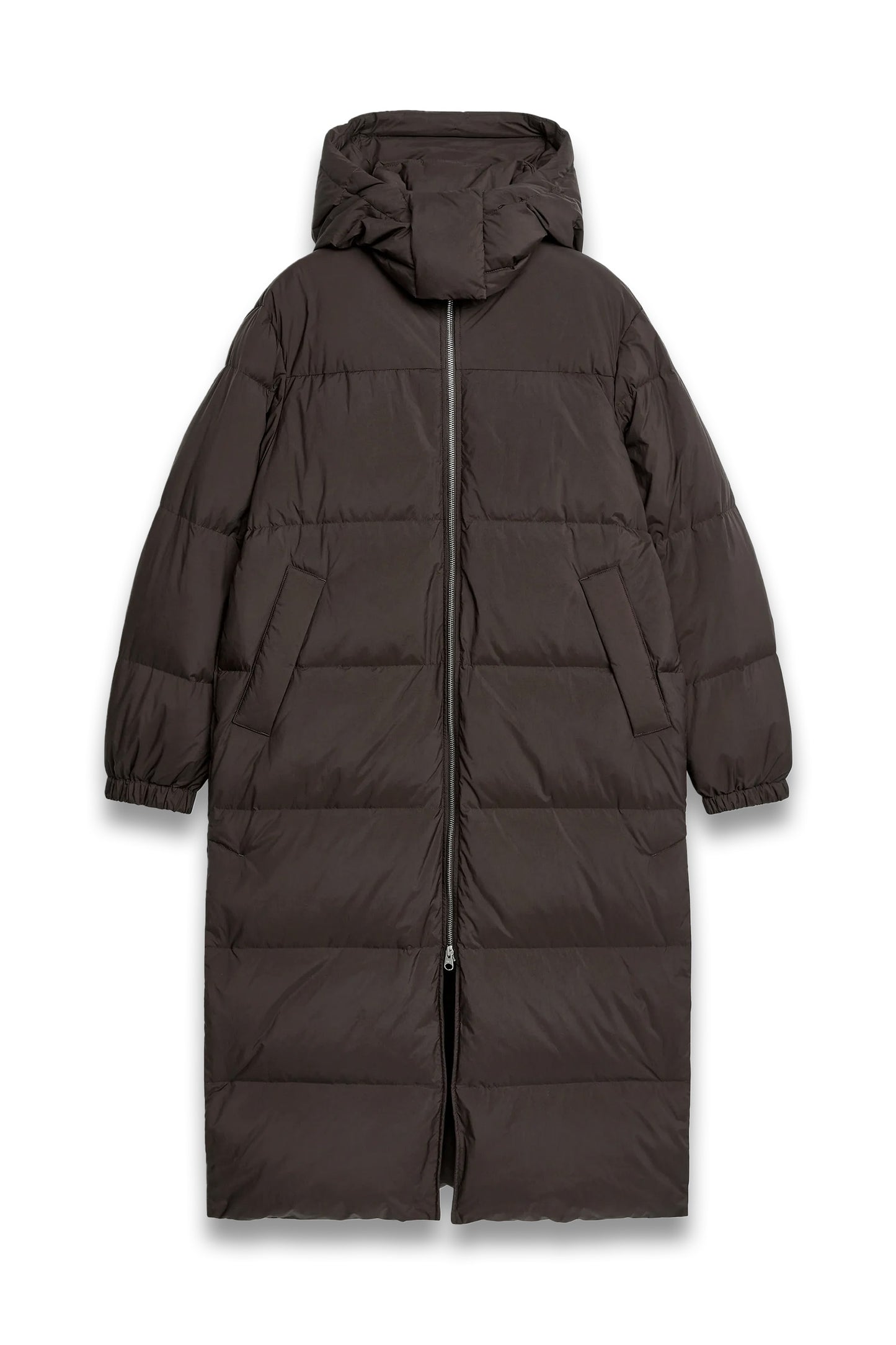 Upcycled Down Long Coat