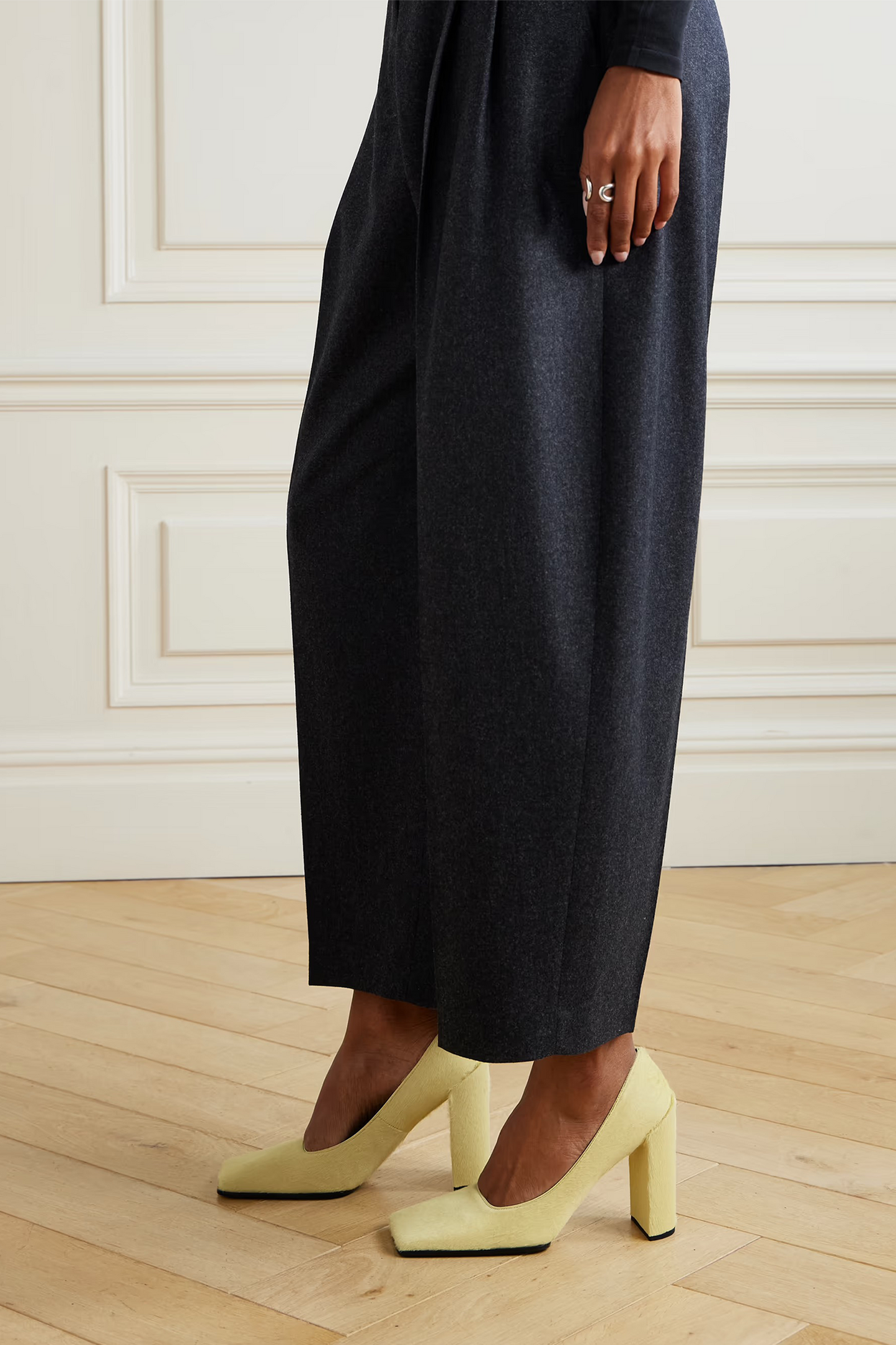 90 Calf Hair Pumps