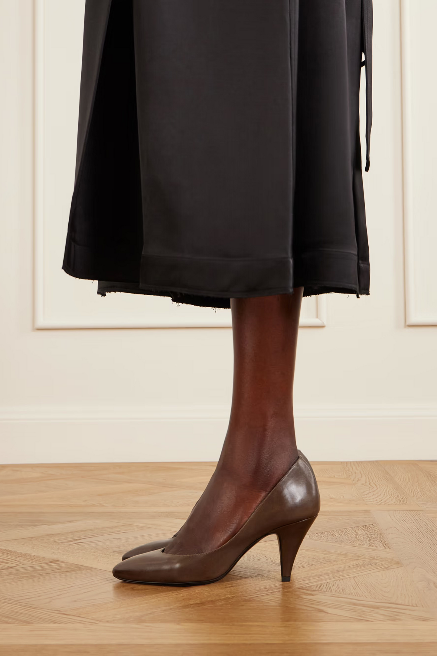 Haze Leather Pumps