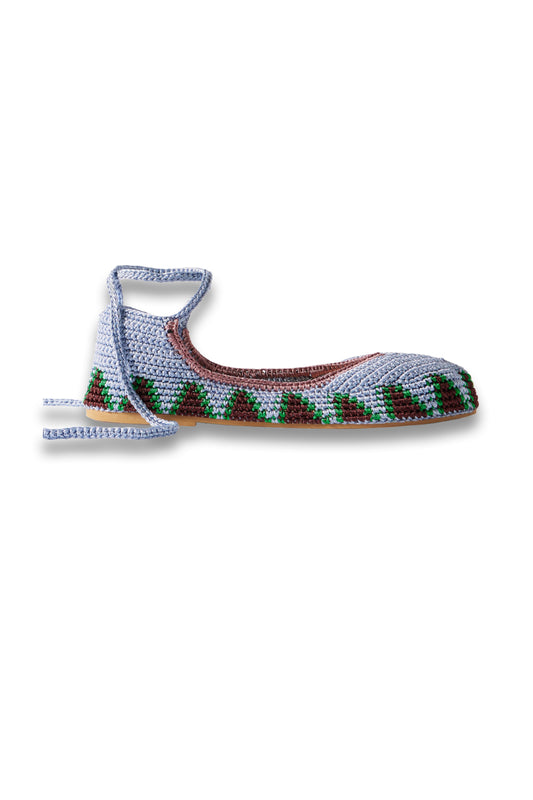 Crocheted Ballet Flats