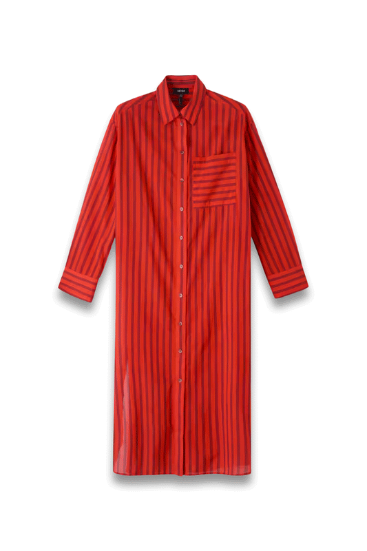 Beach Midi Shirt Dress