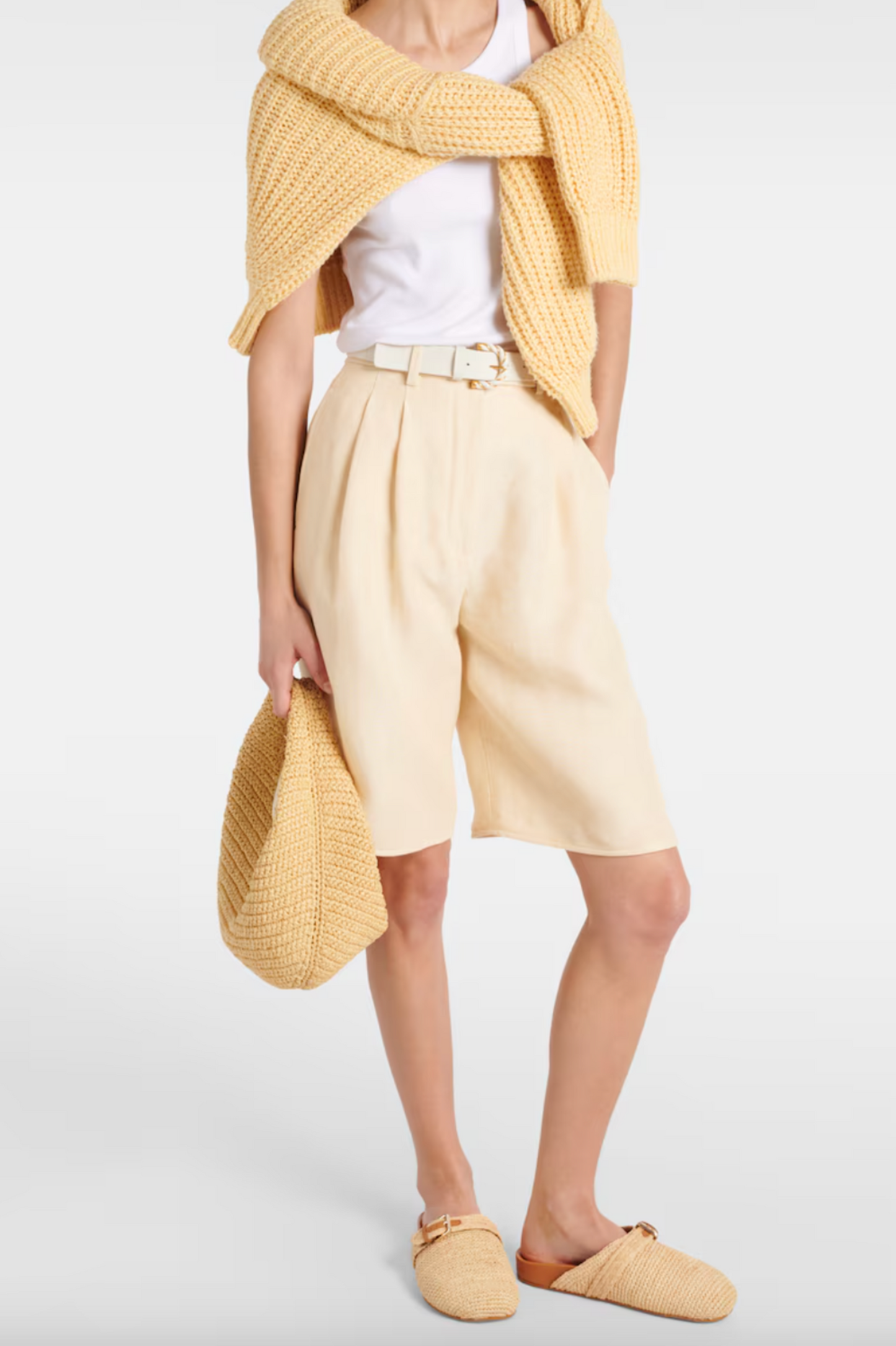 Quinta Raffia Mules