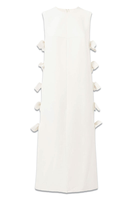 Verushka Crepe Signature Bow Tunic