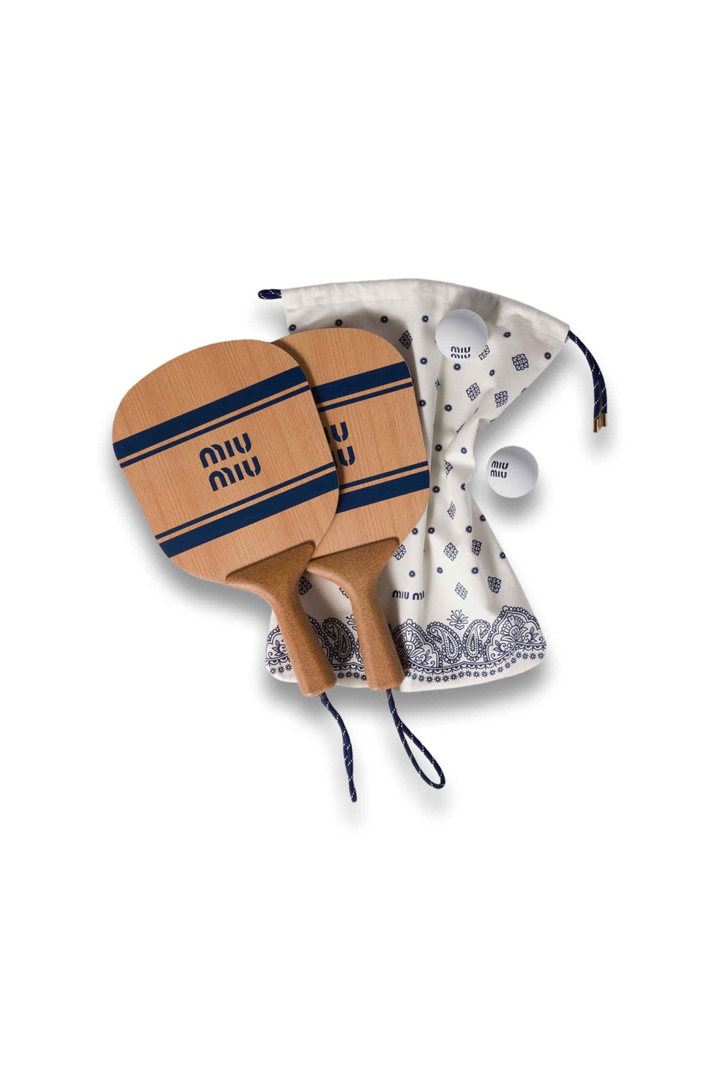 Wood Beach Racket Set