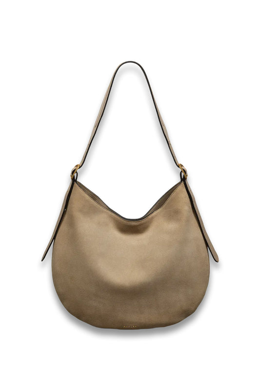 Kensington Place Suede Shoulder Bag