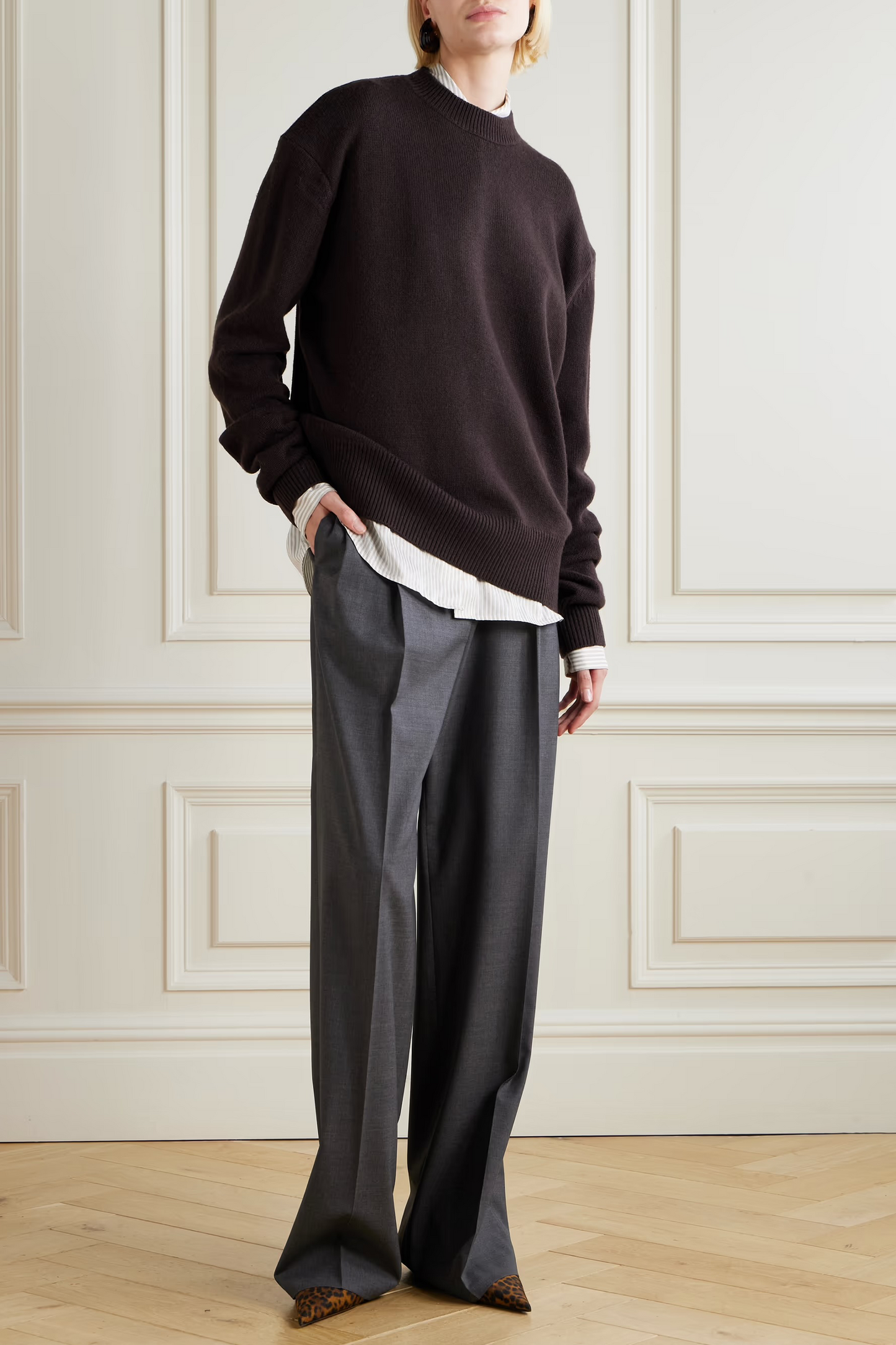 Rafaela Oversized Wool and Cashmere-blend Sweater
